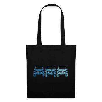 Véhicule tout-terrain Offroad 4wd AWD 4x4 4wheeler cadeau - Sac en tissu - noir - Devant