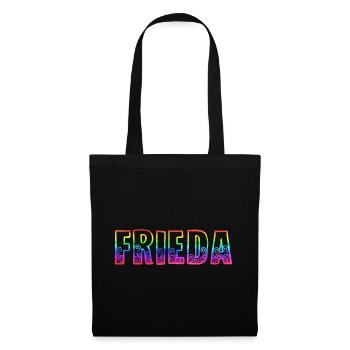 frieda rs arc-en-ciel - Sac en tissu - noir - Devant