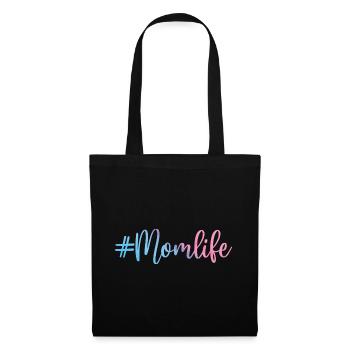 Hashtag Mom Life Mother's Day Gift Idea For Mommy - Tote Bag - black - Front