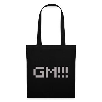 GM! Good Morning - Tote Bag - black - Front