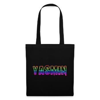 yasmin rs regenbogen - Stoffbeutel - Schwarz - Vorne