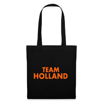 Team holland - Sac en tissu - noir - Devant