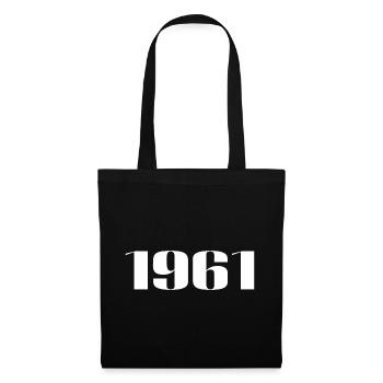 1961 - Gift born in 1961 - Tote Bag - black - Front