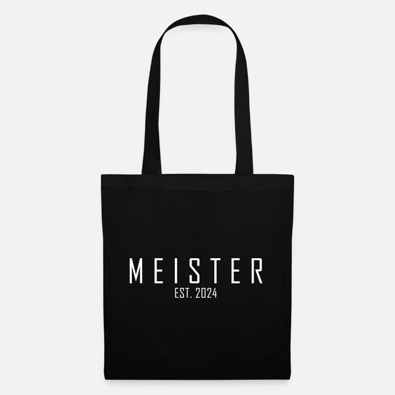 Meister 2024 - Stoffbeutel - Schwarz