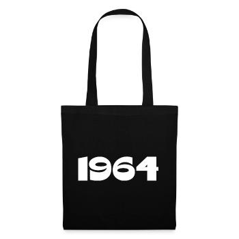 Personnaliser 1964 60e anniversaire modèle - Sac en tissu - noir - Devant
