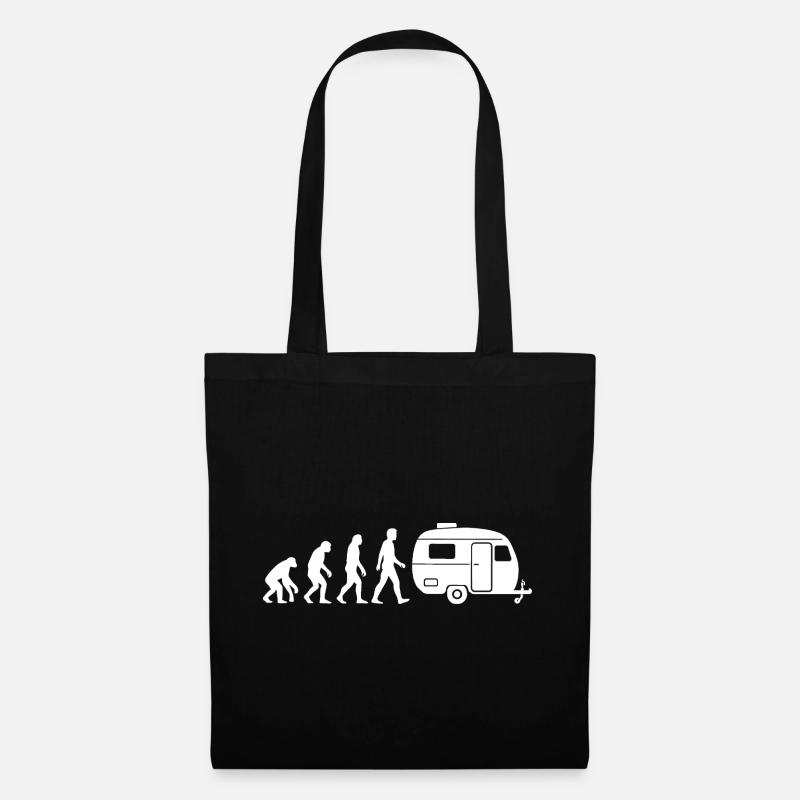 Caravane Evolution Camper Camping - Sac en tissu - noir
