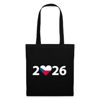 I love Czech Republic 2026, Vacation in Czech Republic 2026 - Tote Bag - black - Front