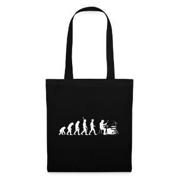 Évolution de la batterie - Sac en tissu - noir - Devant