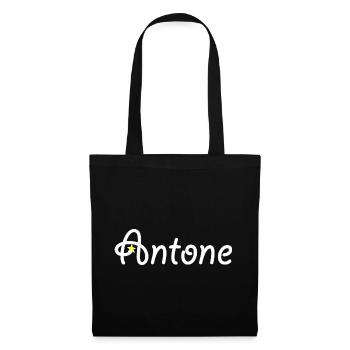 Antone - Sac en tissu - noir - Devant