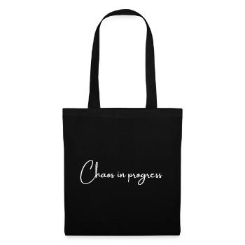 Chaos in progress | Greysoul Thoughts - Tote Bag - black - Front
