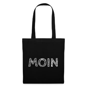 MOIN - Stoffbeutel - Schwarz - Vorne