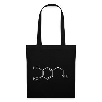 Dopamine Structure Chemistry Passion - Tote Bag - black - Front