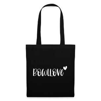 Bowl Bowllove Foodie Smoothie Bowls Cadeau - Sac en tissu - noir - Devant