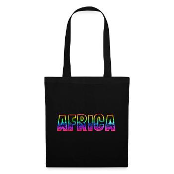 africa rs rainbow - Tote Bag - black - Front