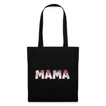 Mama Flowers - Tote Bag - black - Front