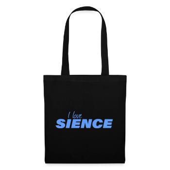 I LOVE SCIENCE - Tote Bag - black - Front