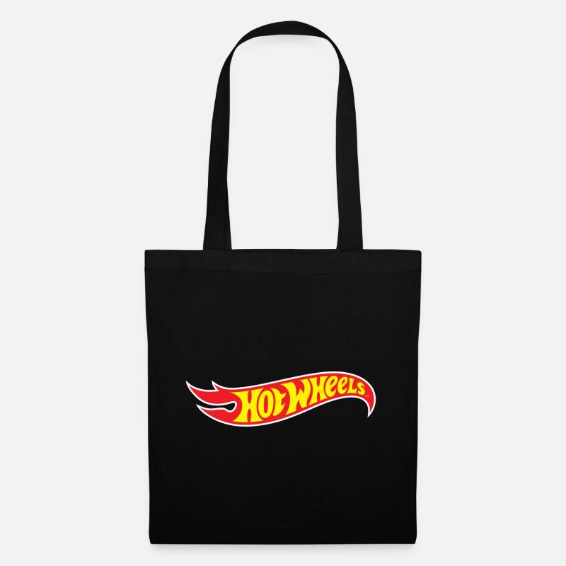 Hot Wheels Klassisches Logo - Stoffbeutel - Schwarz