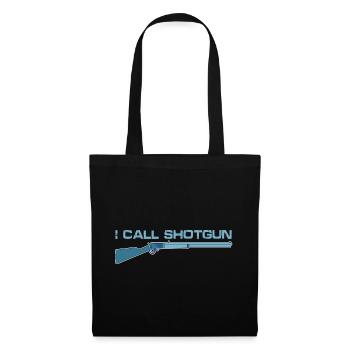 I Call Shotgun 12 - Tote Bag - black - Front