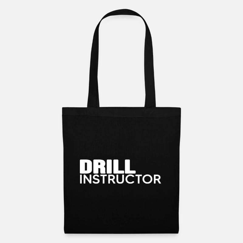 Instructor "drill-instructor" Coach - Tote Bag - black