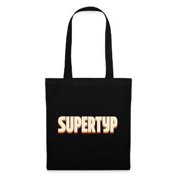 Supertype – Statement Design - Tote Bag - black - Front