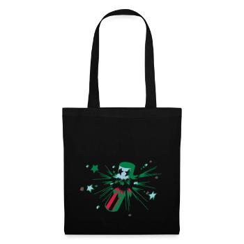 Explosion Pops idée cadeau Fireworks Party - Sac en tissu - noir - Devant