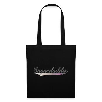 sugardaddy - Sac en tissu - noir - Devant