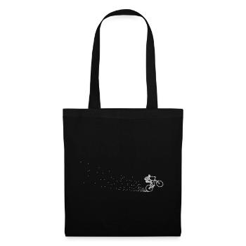 Mountain bike cycling - Tote Bag - black - Front