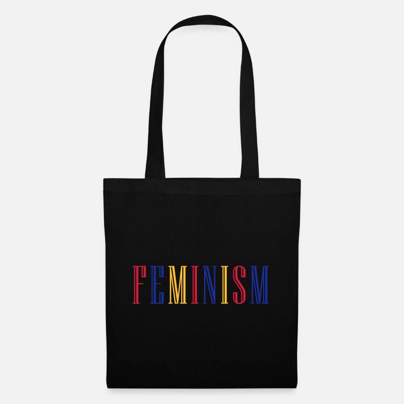 FEMINISM - Stoffbeutel - Schwarz