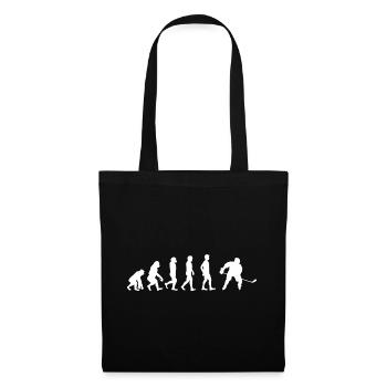 Evolution to Hockey - Tote Bag - black - Front
