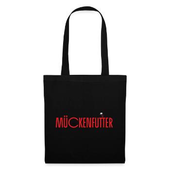 Mückenfutter II - Stoffbeutel - Schwarz - Vorne