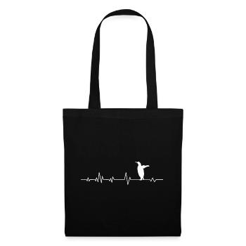 Pingouins Pingouins - Sac en tissu - noir - Devant