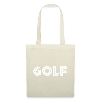 Golfspieler - Stoffbeutel - Natur - Vorne