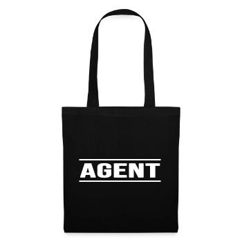 agent undercover spezial saboteur - Stoffbeutel - Schwarz - Vorne