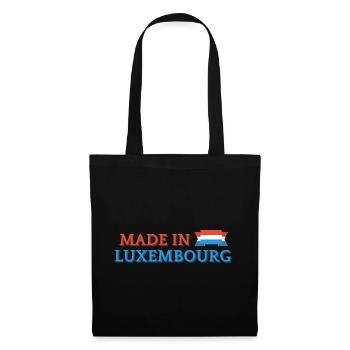 Made in Luxembourg, Luxembourg pride - Tote Bag - black - Front