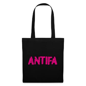 Les antifas - Sac en tissu - noir - Devant
