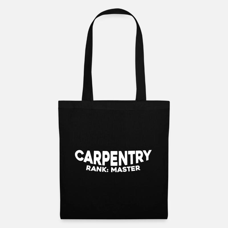 Carpentry Rank Master - Tote Bag - black