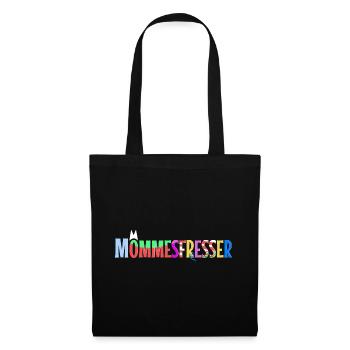 Mömmesfresser - Stoffbeutel - Schwarz - Vorne