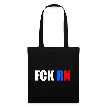 Fck rn - Sac en tissu - noir - Devant
