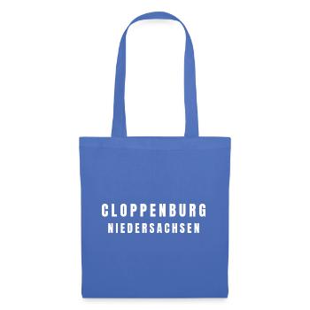 Cloppenburg, Basse-Saxe - Sac en tissu - bleu pâle - Devant