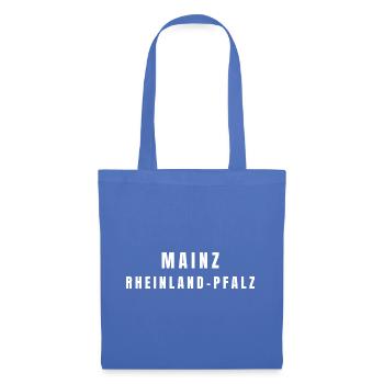 Mayence, Rhénanie-Palatinat - Sac en tissu - bleu pâle - Devant
