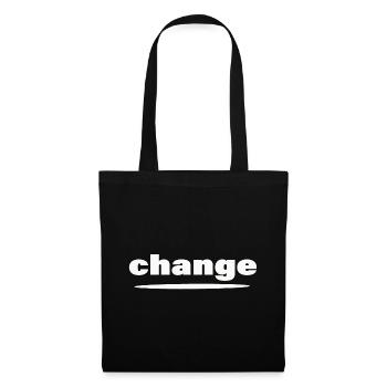 Change - Tote Bag - black - Front