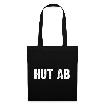 Hut Ab - Stoffbeutel - Schwarz - Vorne