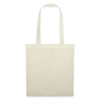 Amateurfunk CW Shirt - If you can Reader this,... - Stoffbeutel - Natur - Vorne