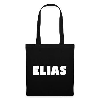 Elias Name - Tote Bag - black - Front