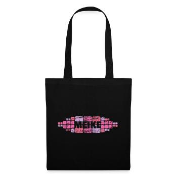 Anne - Sac en tissu - noir - Devant