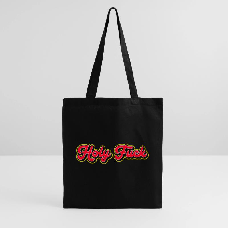 Heilige Scheiße 3D Red Script Stoffbeutel