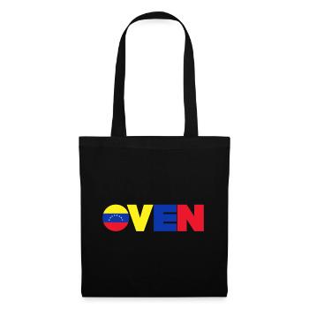 Venezuela - Stoffbeutel - Schwarz - Vorne