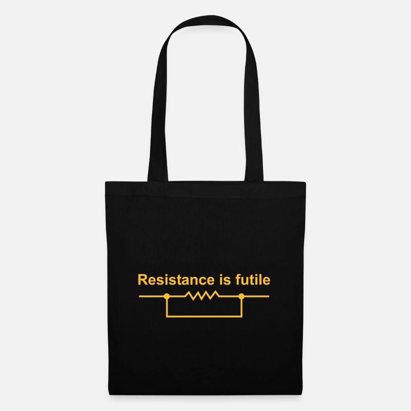 resistance - Stoffbeutel - Schwarz