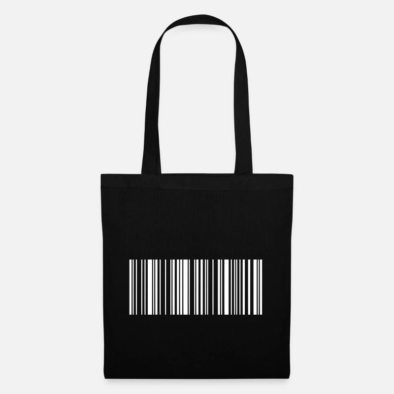 Barcode Scannen EAN 1c - Stoffbeutel - Schwarz