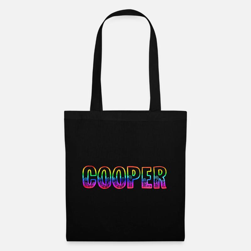 cooper rs regenbogen - Stoffbeutel - Schwarz